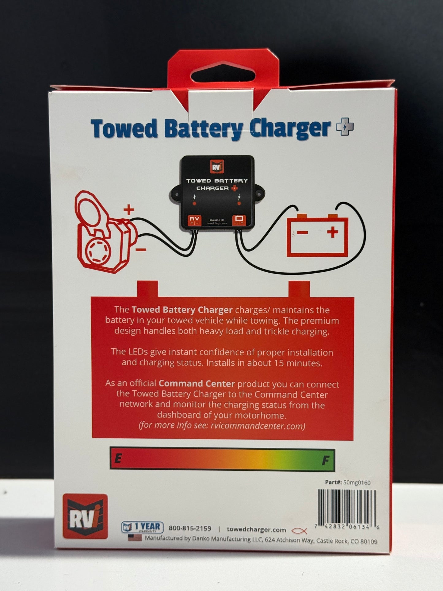Towed Battery Charger for RVi 3 Braking System