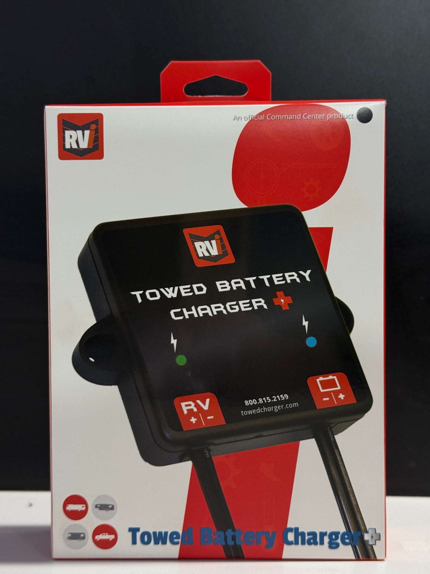 Towed Battery Charger for RVi 3 Braking System