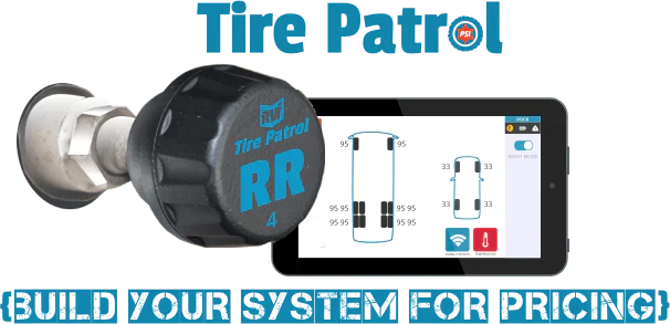 Campervan tyre pressure monitor - Tyre Patrol
